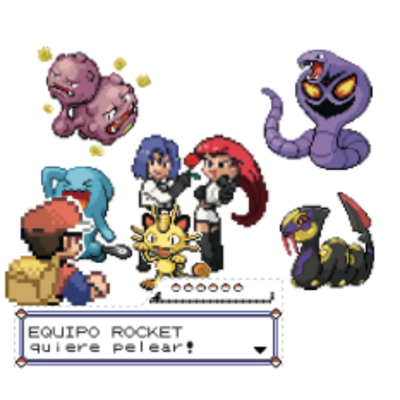 Diorama Pokebola Equipo Rocket 2 3
